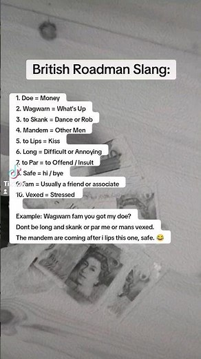 British Roadman Slang You Need to Know #english #roadman #slang