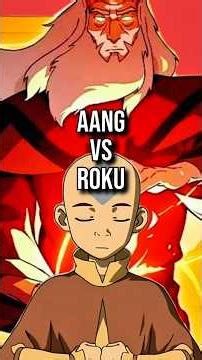 AANG VS ROKU #avatarthelastairbender