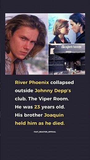 RIVER PHOENIX’S LAST NIGHT