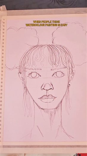 Michelle | Painting Tutorials on Instagram: "Almost ruined it twice  . . #art #paintpractice #watercolours #illustrator #artpractice"