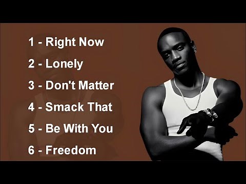 AKON Full Hits Songs Collection Album 2025 | AKON Best Songs Playlist 2025