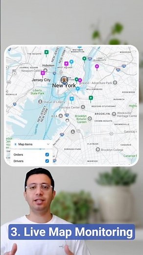 Smarter Courier Dispatching Starts with Live Map Monitoring #shorts #couriersoftware #deliveryapp
