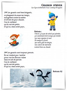 Chant - Chanson d'hiver - Les Ogres de Barback & Les Cowboys Fringants - desyeuxdansledos