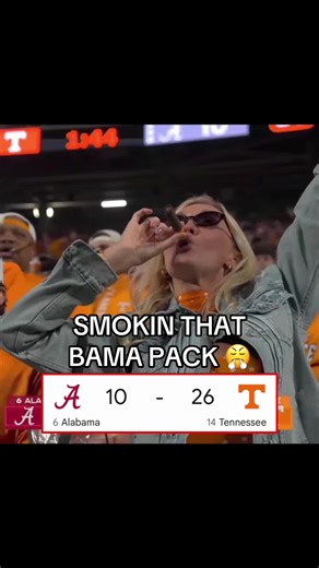 ALABAMA WHAT HAPPENED??? 😭😭😭 #collegefootball #tennessee #alabama #upset (via ESPN)