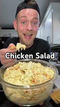 Homemade Chicken Salad 😁 how do you make #chickensalad #chicken #salad #easyrecipe #food