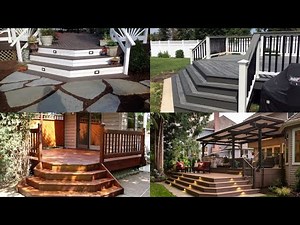 Modern 150+ deck staircase design ideas | Latest wood stair design