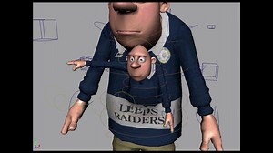 STEP 2 of designing Tom and Thomas: rigging and blend shapes. Checking body movements for these two individuals… despite them being conjoined. Next week, facial rigging expresses the conflicting emotions of these battling brothers. | Slapworks Animation