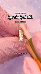 Cute & Easy Spooky Eyeballs Nails 🩸👁️✨ Creepy-cute nails perfect for Halloween! Comment "SPOOKY" for the 🔗 to everything you need to recreate this look! Save & share for spooky nail inspo! 🎃 Using @daily_charme: 🌹 311 Rose Claire ❤️ H03 Love Potion 👁️ Monster Eyeball Cabochon Mix 💍 Stay Put Gelly 3D Jewelry Gel 🖌️ 12 Art Liner Nail Art Brush 💎 Diamond Shine Top Coat #halloweennails #eyeballnails #spookynails #spookycute #fallnails #nailinspo #trendynails #nailtrends2025 #nailsoftheday #