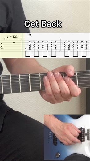 7.7K views · 1.5K reactions | Get Back Guitar Get over  pdf Tabs on Patreon patreon.com/1jour1riff #guitartabs #guitarcover #guitartutorial #guitarchallenge #guitarstagram #guitarskills #guitardaily #coursdeguitare #guitaristofinstagram #guitarsolo #fypシ゚ | Skid Vyk | Facebook