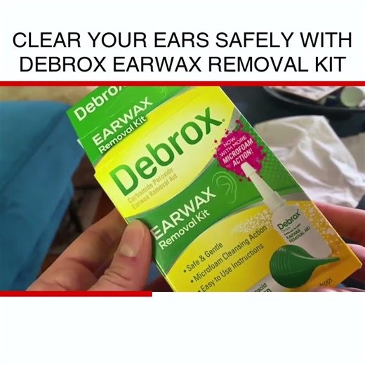 Clear Your Ears Safely with Debrox Earwax Removal Kit