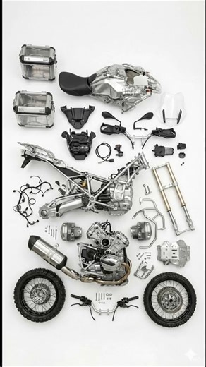 Touring Moto Assembling #moto #motorcycle #motovlog #transformers