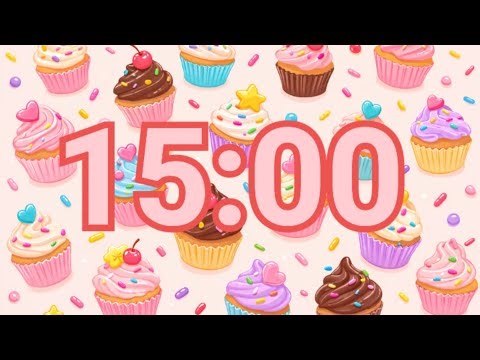 15-Minute Cupcake Sprinkle Timer | Fun Classroom Countdown