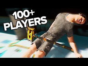 I put 100 Rust players on a Train - EngineFall