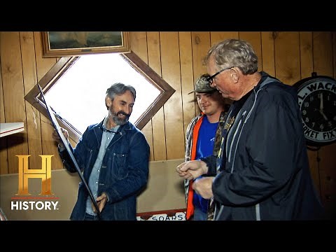 American Pickers: ULTRA UNIQUE "McCormick" Sign Found (Season 23) | History