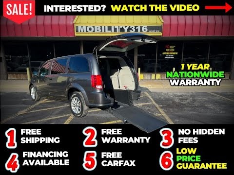 ADA Wheelchair Van 34k-SHIPS FREE-1 Year NATIONWIDE Warranty-Flip Seats-We Finance-Low $30s! #8359