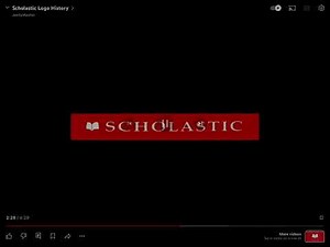 Scholastic logo 1999VHS
