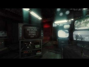 Walking around in "zombie" mode at the BO1 main menu