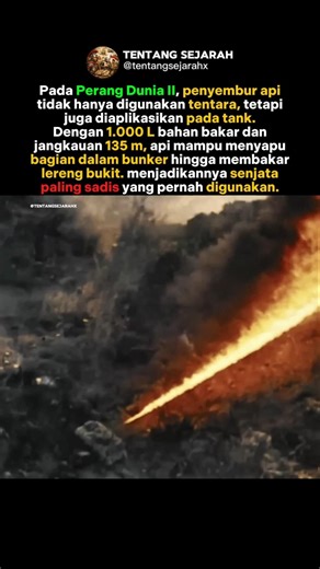 Senjata Api Paling Sadis di Perang Dunia II ‼️