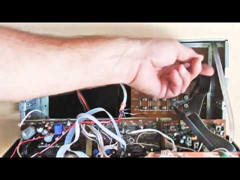 Removing a NuTone IM3003 Radio Intercom Master Station for Repair