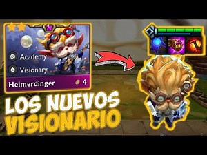 Probando VISIONARIOS en el Set 13! Heimerdinger DESTROZA el tablero 🚀