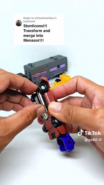 Replying to @wiiliamhamilton g1 menasor #fyp #transformers