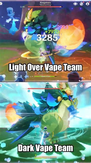 Light Over Vape vs Dark Vape Durin Team Comp | Genshin Impact Showcase #genshin #showcase