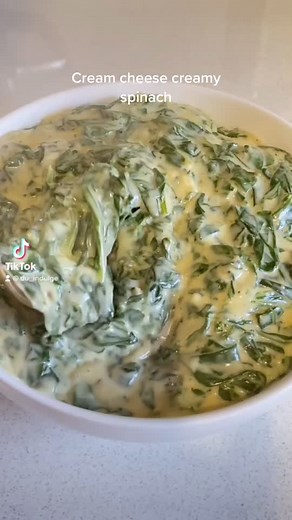 Creamy Spinach Recipe with Cream Cheese