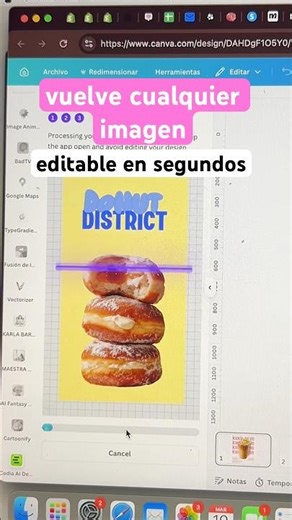 Convierte cualquier imagen en diseño editable con esta app de Canva👀🪻💗 #canvatutorial #canvatips