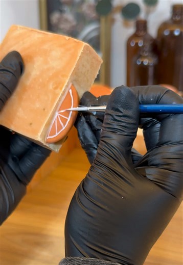 Fresh Orange Ginger Soap Crafting