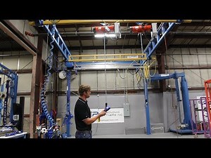 Single Phase 115V Chain Hoist with 3 Programmable Stops