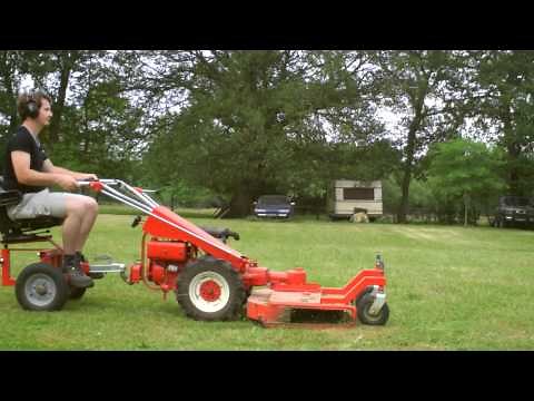 gravely 5240 with mower 40" homemade and sulky homemade