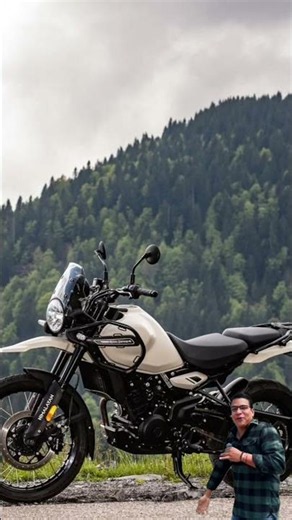 The Mountain Destroyer! 🏔️ Royal Enfield New Himalayan 450 🔥