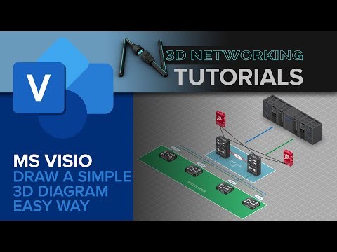 Draw A Simple 3D Network Diagram Easy Way