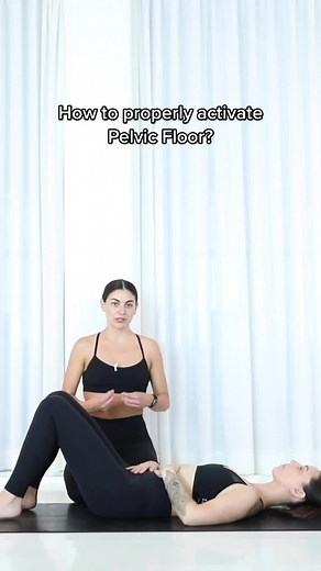 How to properly activate Pelvic Floor! This is from One On One technique class throughout this class we will go through pilates breath work, core set up and more! We offer other classes to help guide you on the mat on how to properly engage the techniques to full understand the Pilates principles! ✨ #athomeworkouts #pialtesworkout #pilatestiktok #pelvicfloor #pilateslovers #technqiuetips