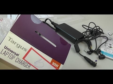 Targus Universal Laptop Charger Unboxing