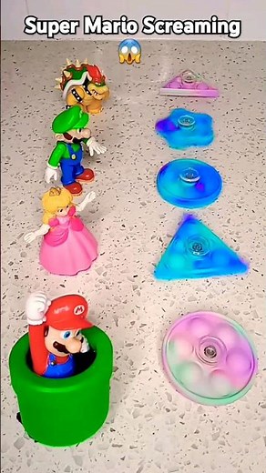 Super Mario Screaming 😱 😵‍💫#viral #satisfying #trend #shortsviral #popit #memes #mario mario