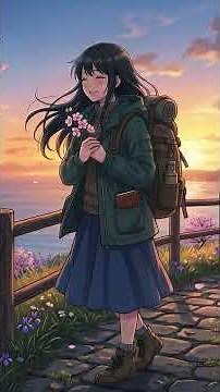 【著作権フリーBGM】：癒されるサックス・ギターの演歌・歌謡曲(女性声歌唱)（作業用・雑談用）//『春の旅空 ―花咲く道へ―(アレンジ版)』 #music