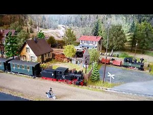 H0e terepasztal / Model Railway Layout, Model Train Layout, Modellbahn Anlage/