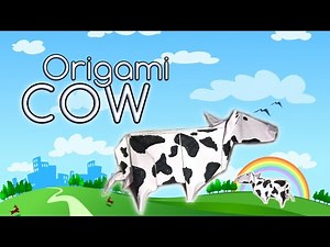 Animals Origami | Cow Origami Tutorial
