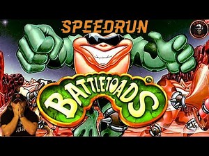 Battletoads►Обзор на Speedrun►Мировой рекорд►Прохождение 100%►NES