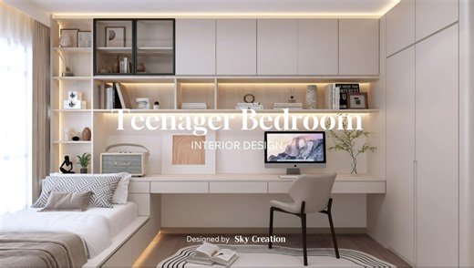 Designing a bedroom for a teenager is a balancing act. They need a stylish space that reflects their personality, a functional area for studying, and a comfortable sanctuary to unwind. How do you create a room that's not just a bedroom, but a chic, multi-functional haven they'll love? A poorly designed room can lead to a cluttered study area, not enough personal space, or a style that feels too generic. Your teenager's room is their personal world; it should be a place where they feel inspired, 