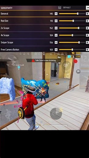 6Gb Ram Sensitivity Free fire⚙️🚀|FF Sensitivity Settings | Best sensitivity for free fire