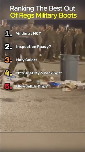 Ranking The Best Out Of Regs Military Boots.