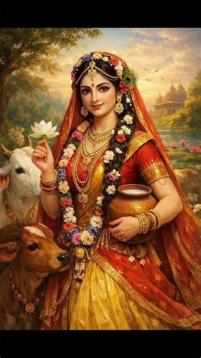Radha Radha Radhe Radhe #radhekrishna #bhaktishorts #shorts #bhajan #fyp