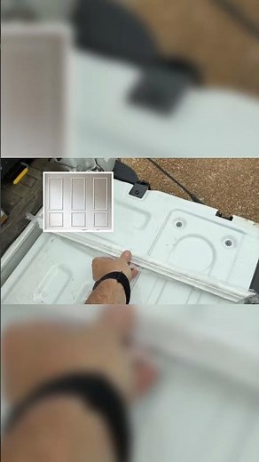 The easiest wall molding DIY ever #diy #homedecor #shorts