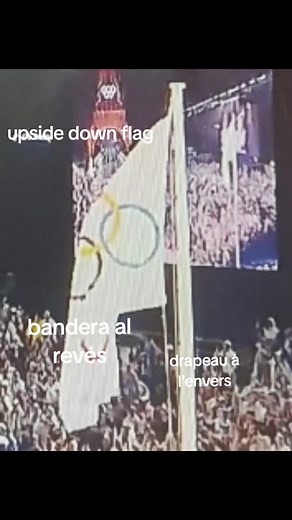 Bandera de las Olimpiadas: ¿Un error visual global?