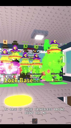 MY BASE IF THOSE FATHERLESS BACONS DIDNT HIT ME