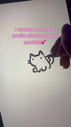 Cat Drawing Profile Picture Ideas | Part 3