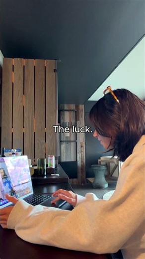 I create my own luck.