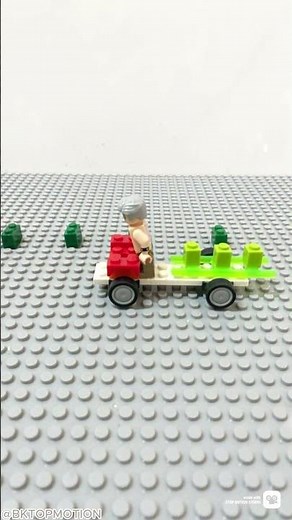 Next-Level LEGO Moto Obstacle Run! #stopmotion